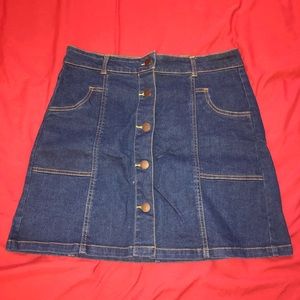Jean skirt